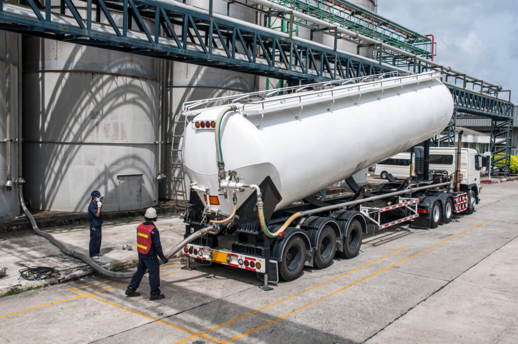 transporte de produtos químicos